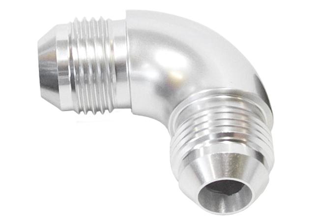 Aeroflow AF521-10S -10AN 90 Deg Male Flare Union Silver