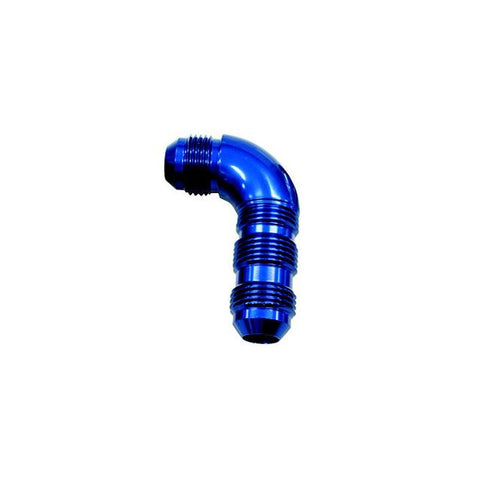 Aeroflow AF533-16 90Deg Bulkhead -16AN Full Flow Blue No