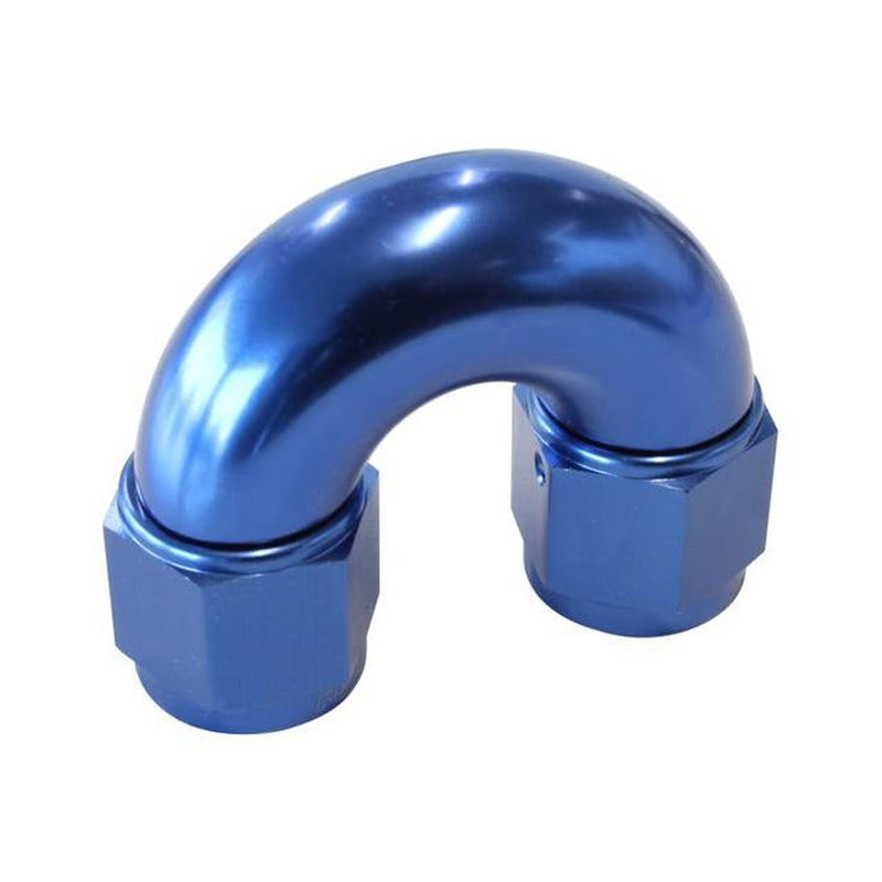 Aeroflow AF536-10 -10AN 180 Deg Swivel Coupler Blue