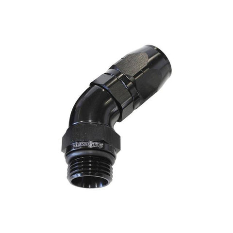Aeroflow AF544-16-12BLK Male Hose End -12 ORB To 16 Hose