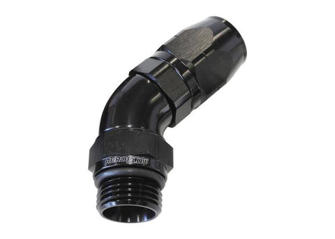 Aeroflow AF544-12-10BLK Male Hose End -10 ORB To 12 Hose