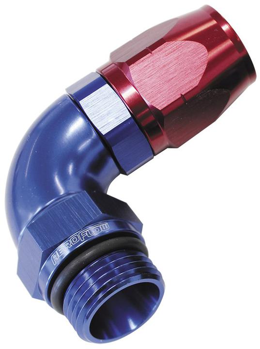 Aeroflow AF549-08-08 Male Hose End -8 ORB To -8 Hose full