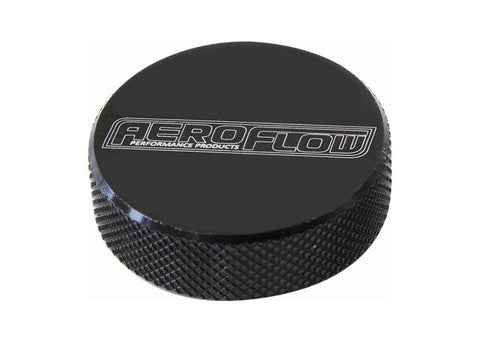 Aeroflow AF55-1005BLK Tall Air CleAN Nut 1/4" Black