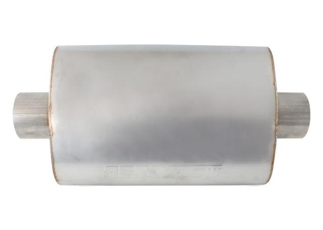 Aeroflow 3" Center / Center Muffler 13.75" Length, 9.45"