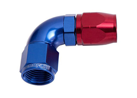 Aeroflow AF553-08-10 Stepped 90 Deg Hose End -8 Hose to