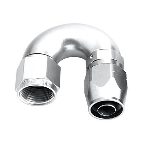 Aeroflow AF556-06-08S Stepped 180 Deg Hose End -6 -8AN