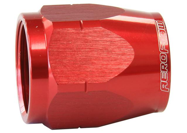 Aeroflow AF559-06DCR Red Hose End Socket Cutter Style