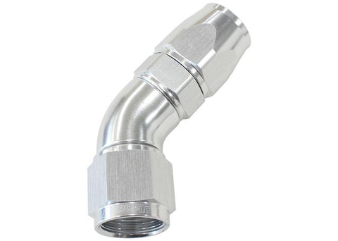 Aeroflow AF572-08DS 45 Deg -8AN Full Flow Teflon Hose End