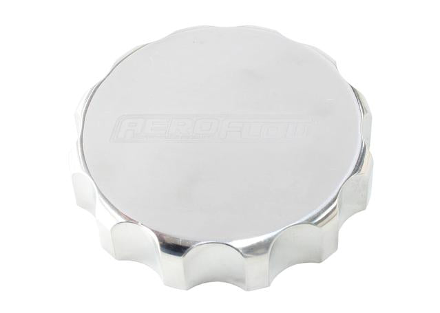 Aeroflow Screw On Fuel Cell Cap Polished Suits AF85-3000