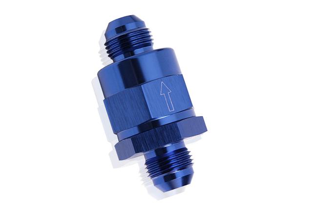 Aeroflow AF612-12 Check Valve Inline -12AN Blue / One Way