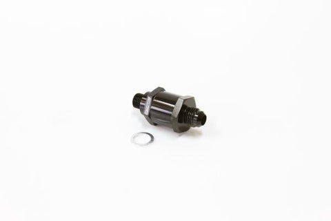 Aeroflow AF615-06BLK Checkvalve Black Male To Male Bosch