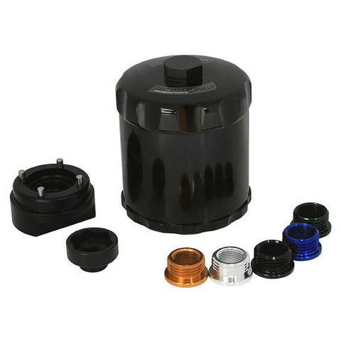 Aeroflow AF64-2016BLK Oil Filter Black 3/4, 13/16,
