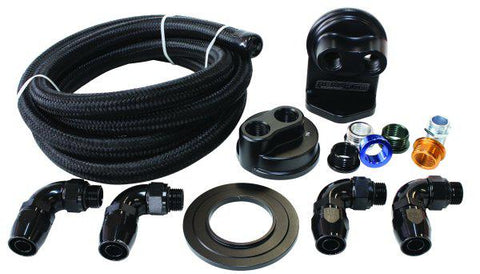 Aeroflow AF64-2042 Billet Oil Filter Remote Mount Kit