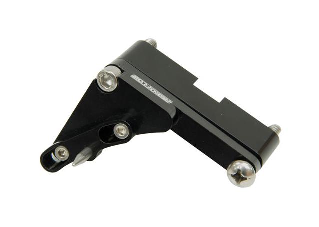 Aeroflow AF64-2048BLK 7" Timing Pointer Black With 4 Deg