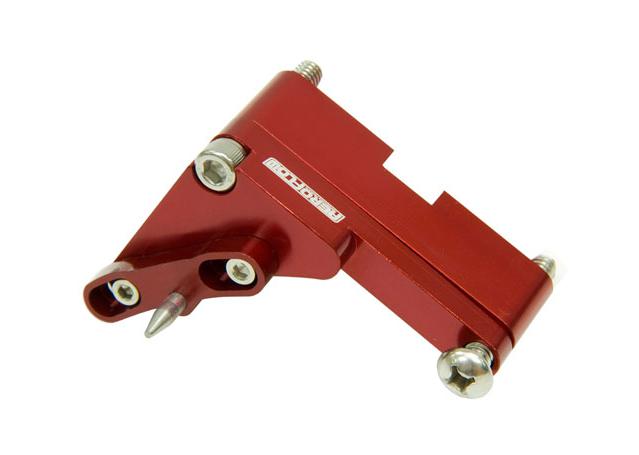Aeroflow AF64-2048R 7" Timing Pointer Red With 4 Deg Of