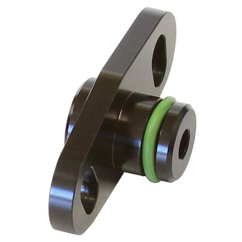 Aeroflow AF64-2066BLK Fuel Rail Adapter Suits Mitsubishi
