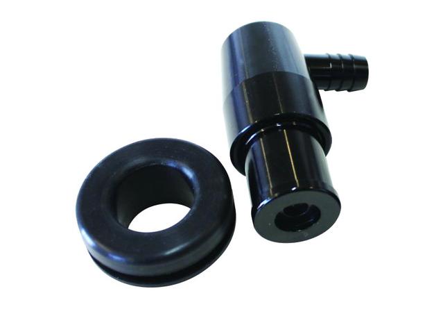 Aeroflow AF64-2106BLK Billet PCV Valve Suits 1-1/4" Holes