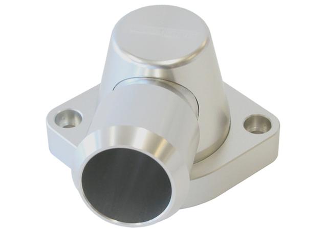 Aeroflow AF64-2115S Billet Thermostat Housing Silver