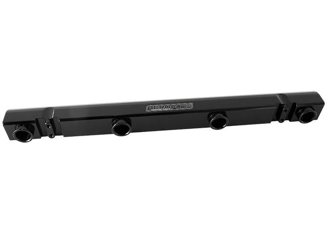 Aeroflow AF64-2121BLK Fuel Rail Suits 14mm Injectors Fits