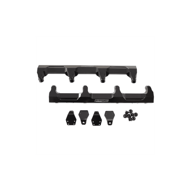 Aeroflow Fuel Rail Set -8ORB Inlets / Outlets Billet Fits
