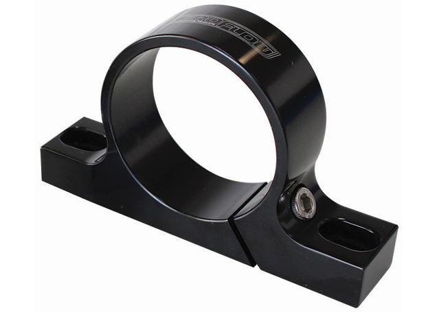 Aeroflow AF64-2900BLK Billet Coil Mount Bracket Black