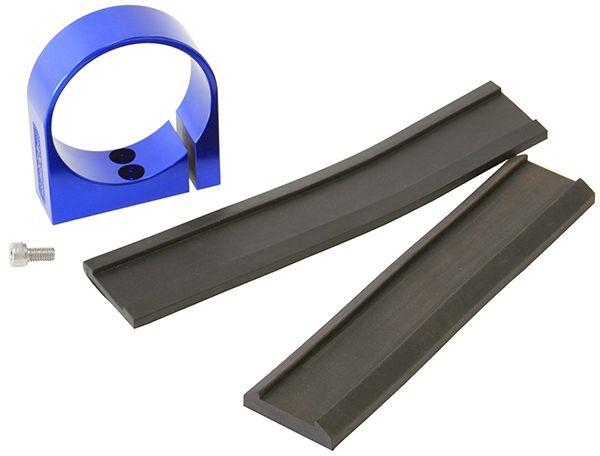 Aeroflow AF64-2901 Billet Fuel Pump Bracket Blue Single