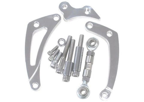 Aeroflow AF64-4004 Low Mount Alt Bracket Left Side SWP