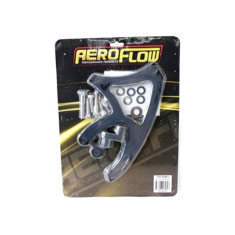 Aeroflow AF64-4009BLK Black P/Steer Bracket Suit Saginaw