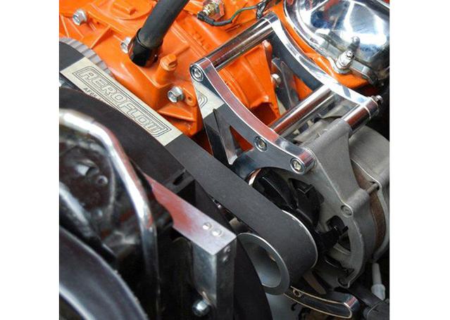 Aeroflow AF64-4025 Billet Passenger Side Mid Mount Alt