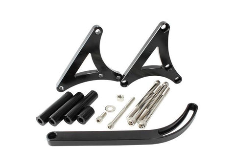 Aeroflow AF64-4025BLK Black Passenger Side Mid Mount Alt