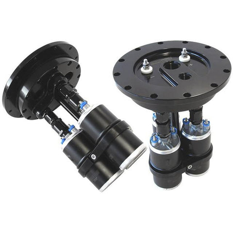 Aeroflow AF64-4050BLK Billet Triple Pump Hanger Weld Use