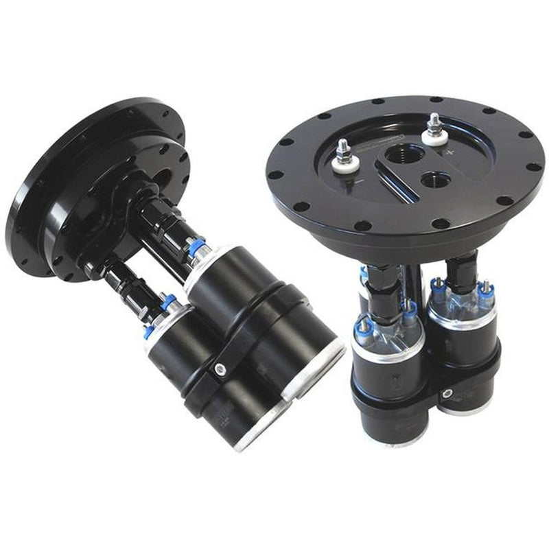 Aeroflow AF64-4050BLK Billet Triple Pump Hanger Weld Use