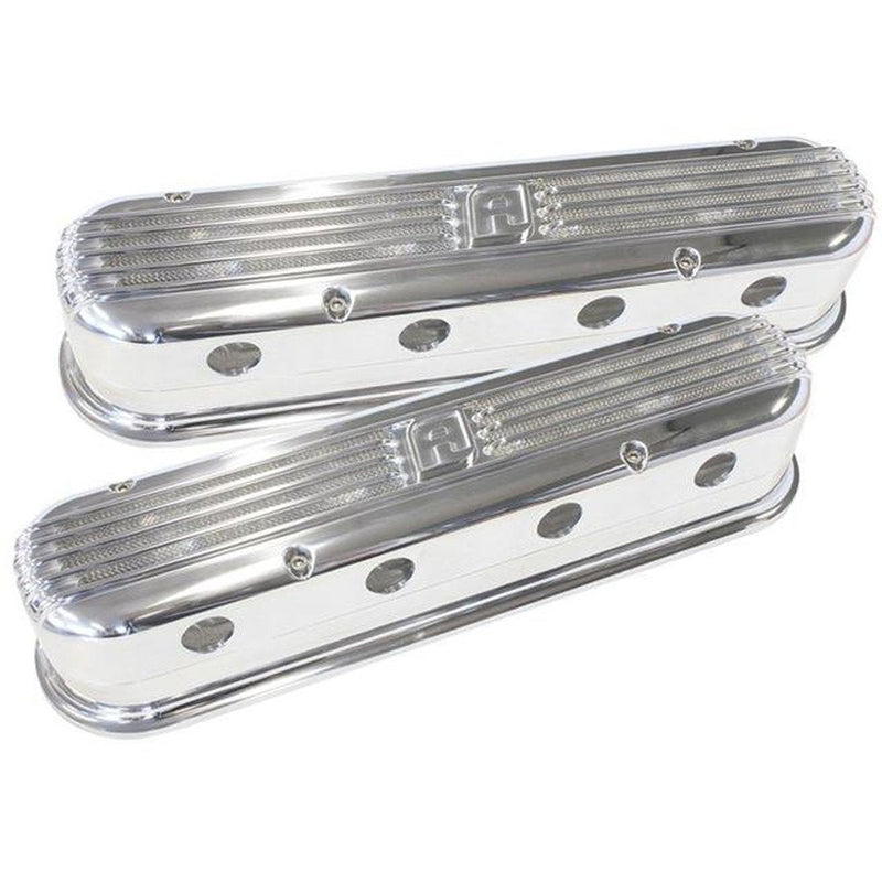 Aeroflow AF64-4110 Billet Retro Polished Valve Covers