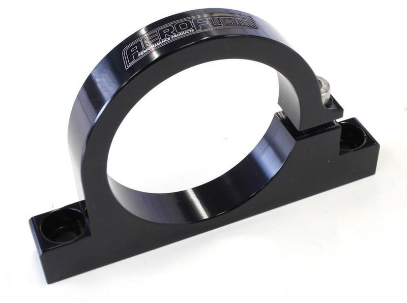 Aeroflow AF66-2045BLK Black Filter Bracket fits 2"