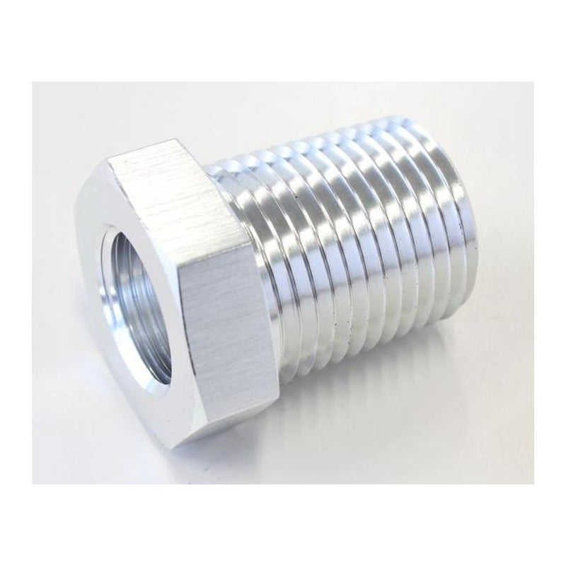 Aeroflow AF660-08S Temperature Probe Adapter Silver 1/2"