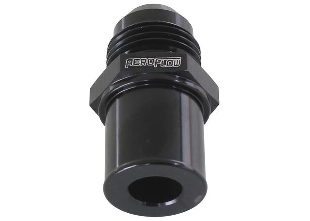 Aeroflow AF708-08RBLK Push In Cover Breather Adaptertor
