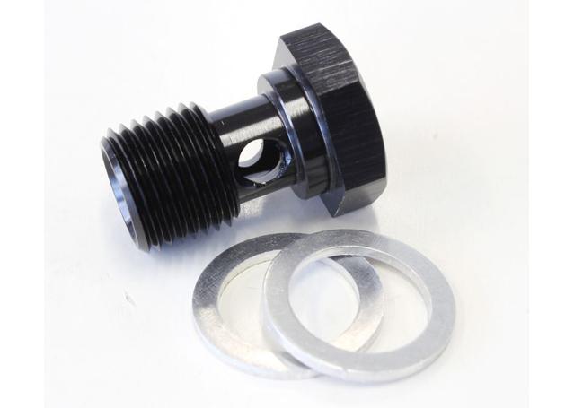 Aeroflow AF713-06BLK Banjo Bolt M16x1.5 Thread