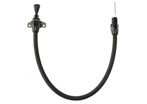 Aeroflow AF72-2501BLK Trans Dip Stick Firewall Mount