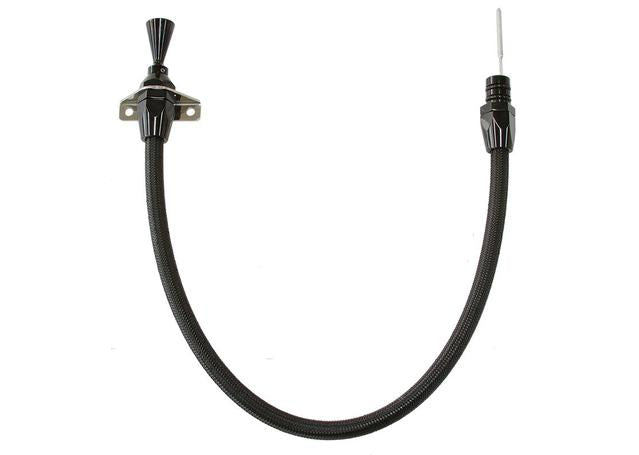 Aeroflow AF72-2501BLK Trans Dip Stick Firewall Mount