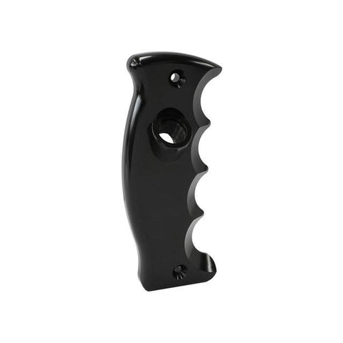 Aeroflow Button Pistol Grip Side Plate Driver Handle Black
