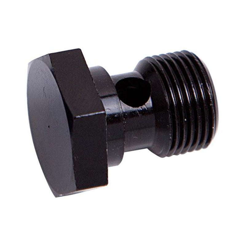Aeroflow AF727-06BLK Banjo Bolt 1/2 X 20 Unf Thread Black