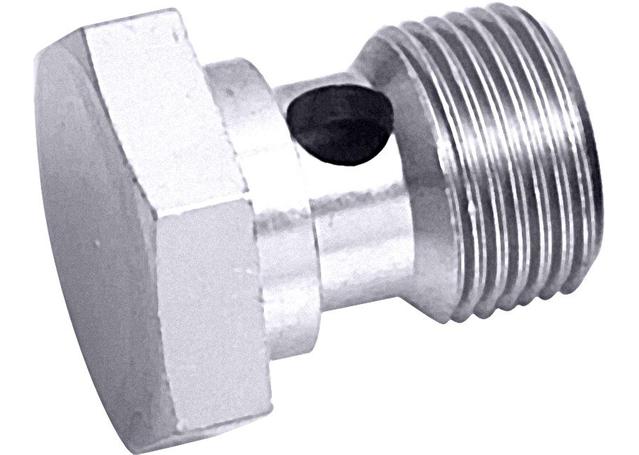 Aeroflow AF723-06S Banjo Bolt M12 X 1.25 Thread Silver