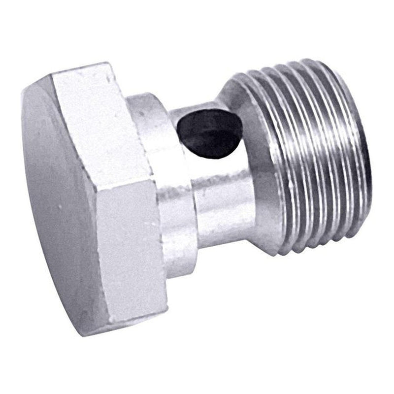 Aeroflow AF722-06S Banjo Bolt 9/16 X 24 Thread Silver