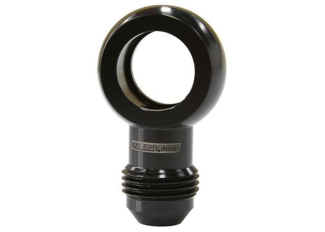 Aeroflow AF726-08BLK Banjo 18mm To -8AN Black