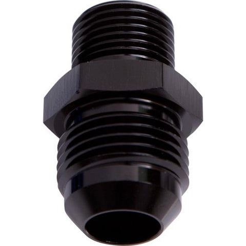 Aeroflow AF731-08BLK Metric M12x1.5mm To -8AN Black Male