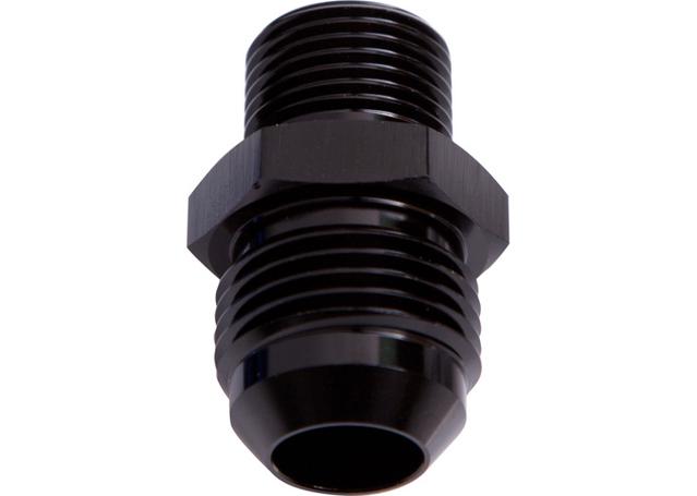 Aeroflow AF735-06BLK Metric M20x1.5mm To -6AN Black Male