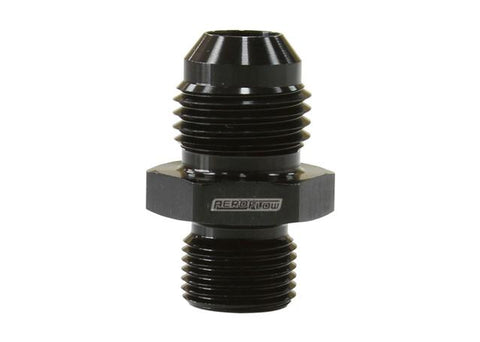 Aeroflow AF738-06BLK Metric M12x1.0mm To -6AN Black Male