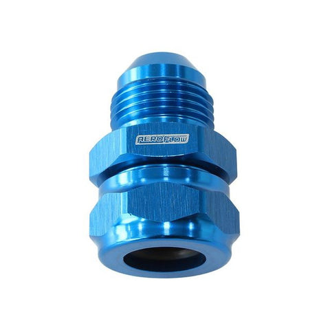 Aeroflow 1/2" Barb To -8AN Adapter Blue