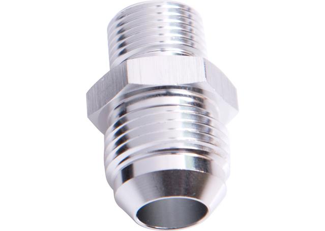 Aeroflow AF733-12S Metric M16x1.5mm To -12AN Silver Male