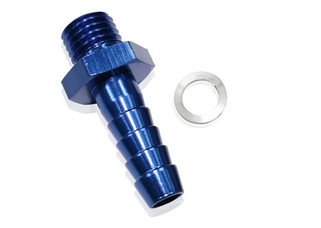 Aeroflow AF745-01 Male 10mmx1.00mm To 8mm Barb